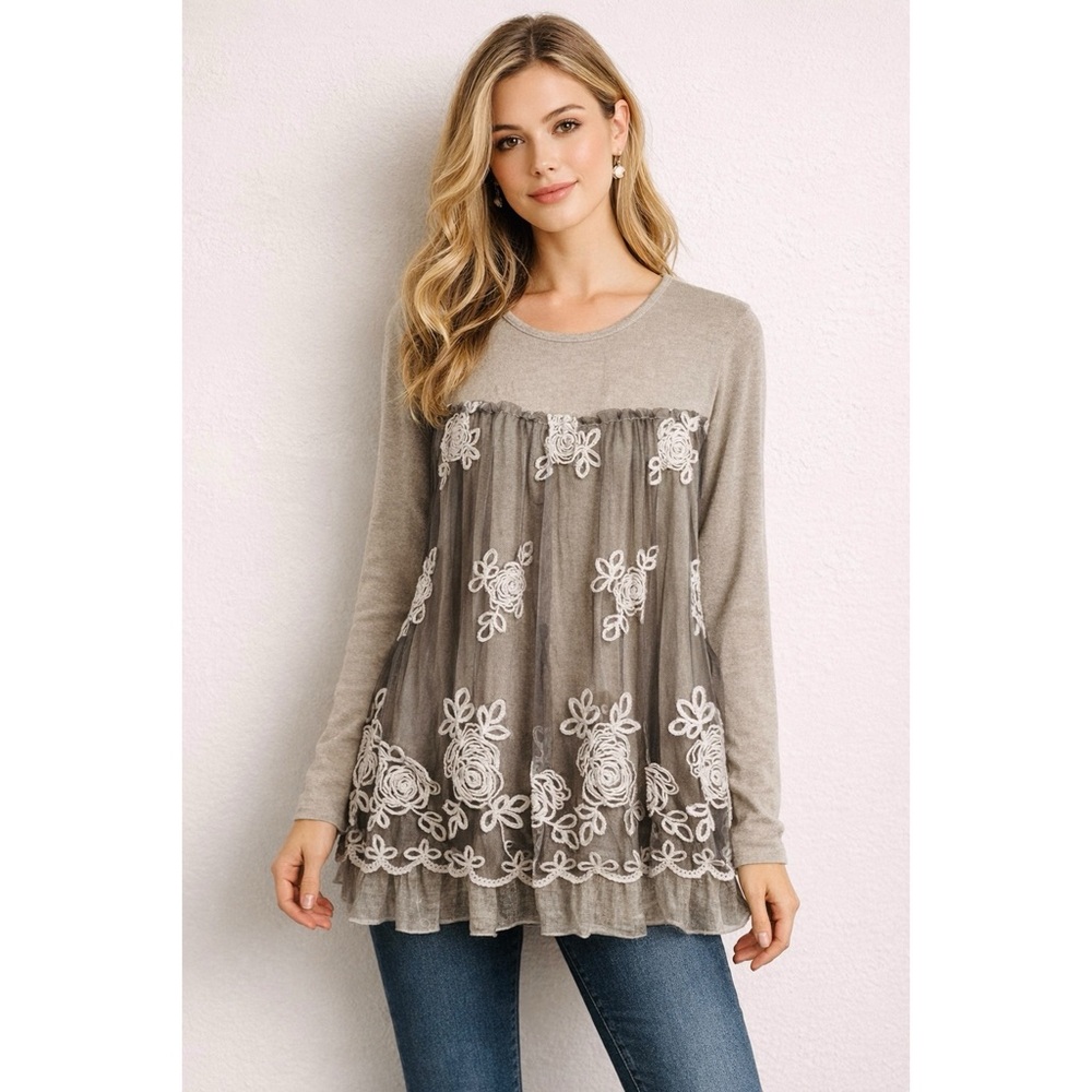 New Feratelli Women Mixed Medium Langenlook Sweater Size Medium